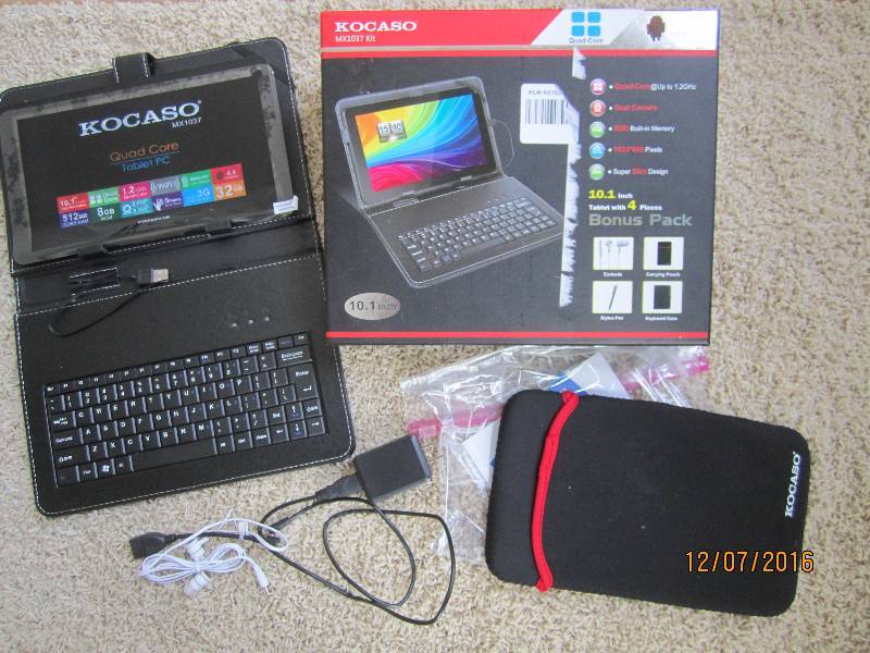 Kokaso 10.1 tablet...