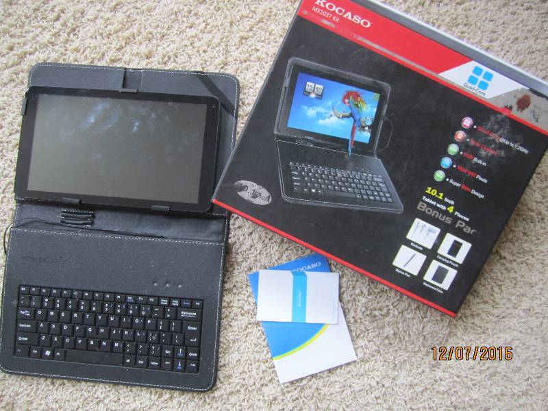 Kokaso 10.1 tablet, no charger...