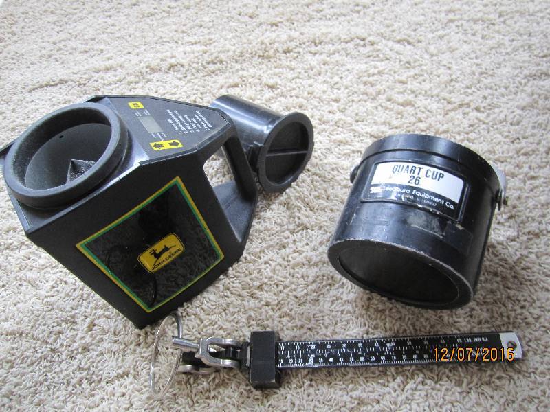 John Deere crop moisture measuring ...