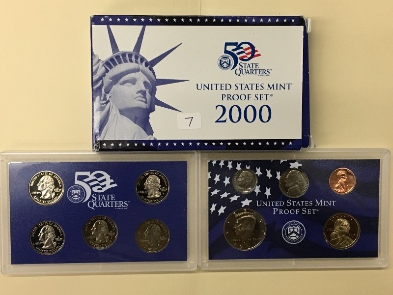 2000 U.S. Mint Proof Set ...