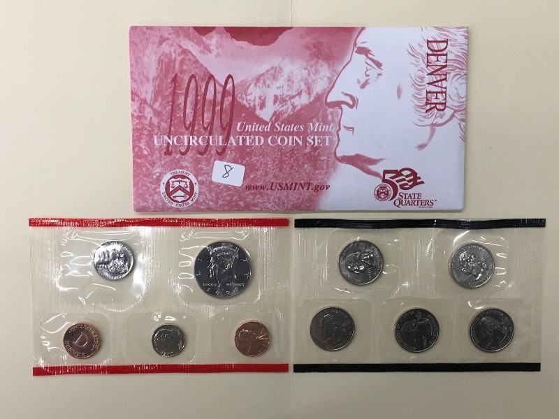 1999 U.S. Mint Set, Denver Mint ...
