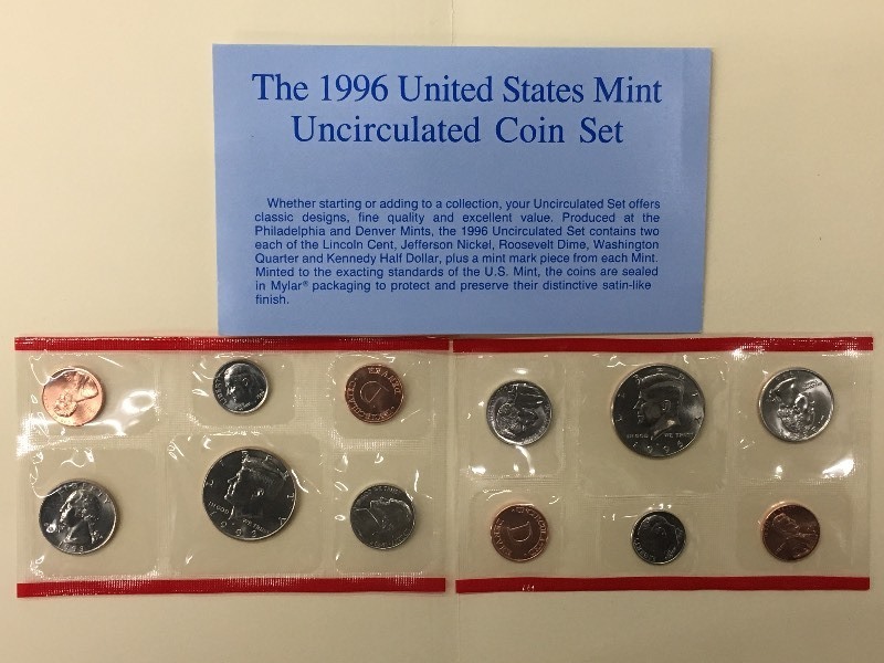 1996 & 1993 U.S. Mint Set, Denver M...