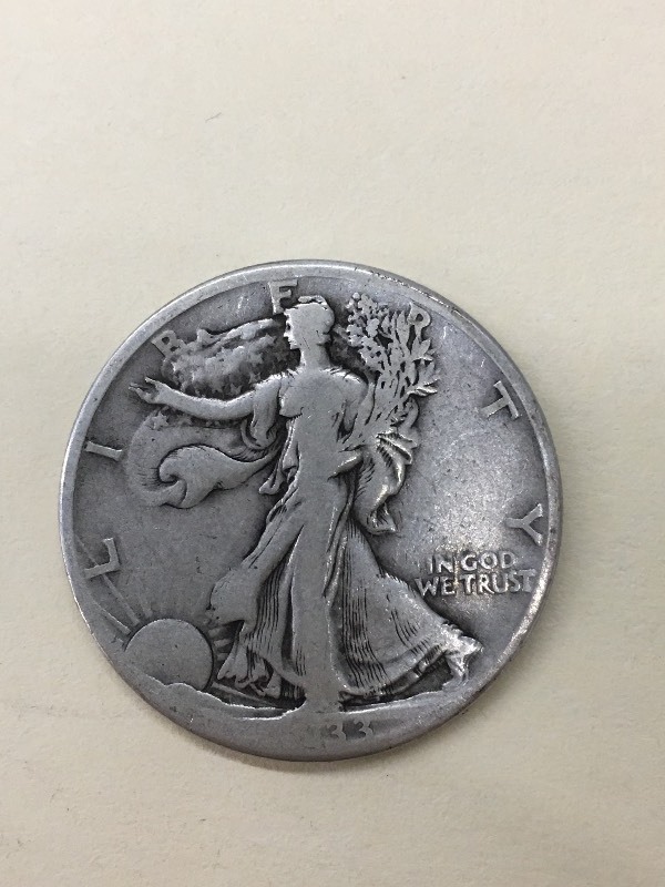 1933-S Walking Liberty Half Dollar ...