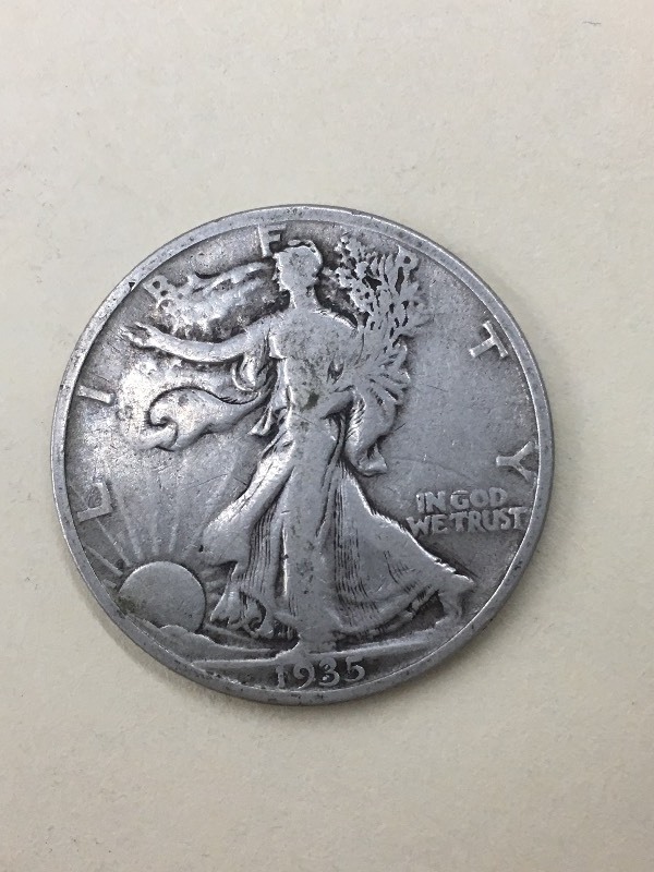 1935 Walking Liberty Half Dollar ...