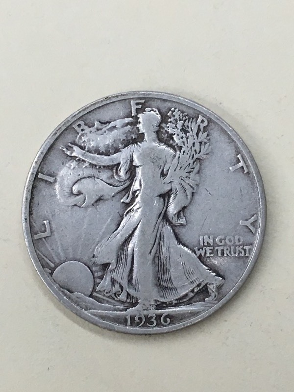 1936-S Walking Liberty Half Dollar ...
