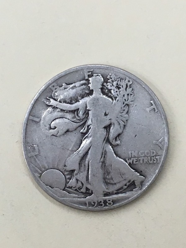 1938 Walking Liberty Half Dollar ...