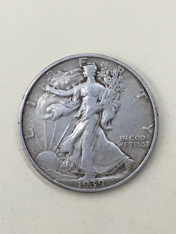 1939-S Walking Liberty Half Dollar ...