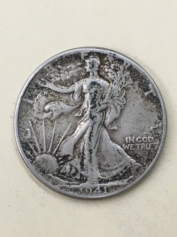 1941 Walking Liberty Half Dollar ...