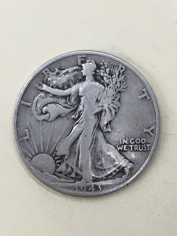 1943 Walking Liberty Half Dollar ...