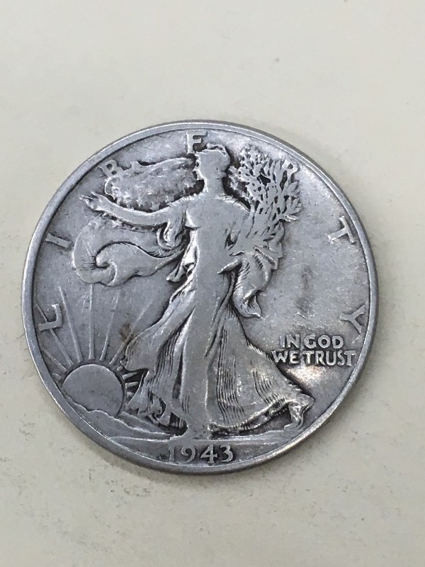 1943 Walking Liberty Half Dollar ...