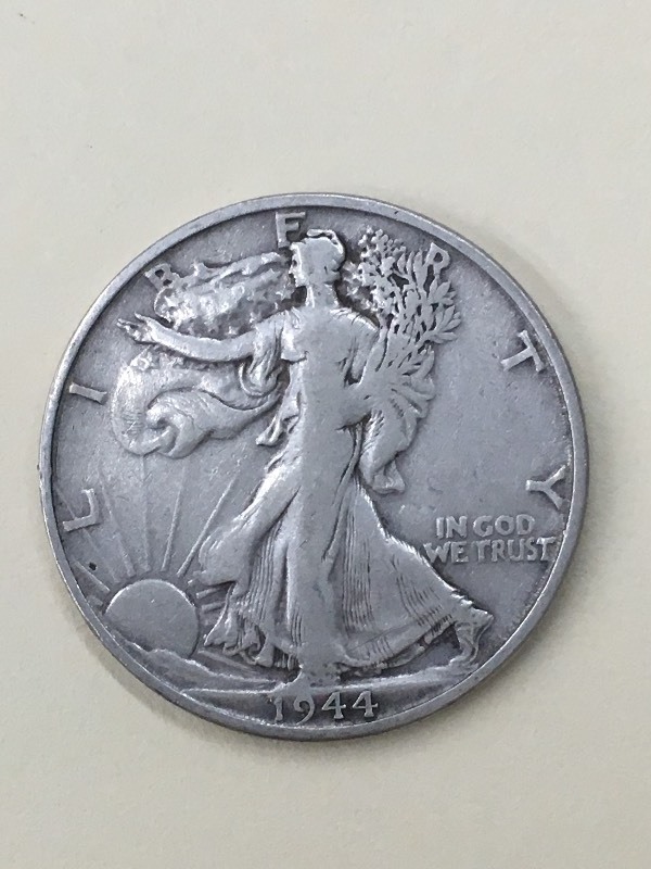 1944 Walking Liberty Half Dollar ...