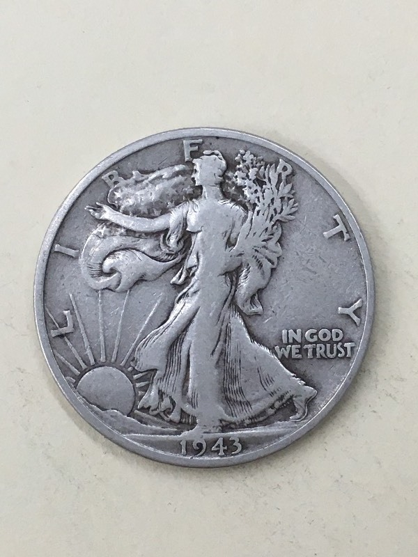 1943-S Walking Liberty Half Dollar ...