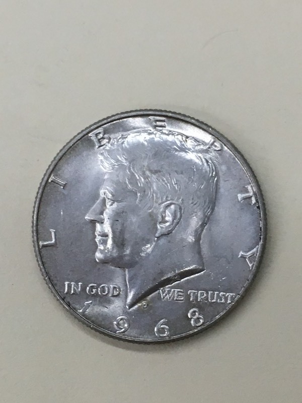 1968-D Jefferson Half Dollar ...