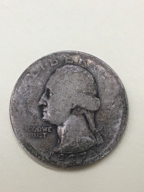 1937-D Washington Quarter ...