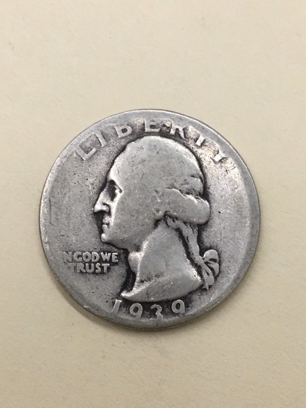 1939 Washington Quarter ...