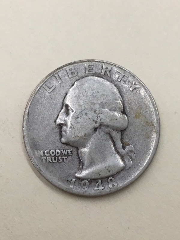 1948-S Washington Quarter ...