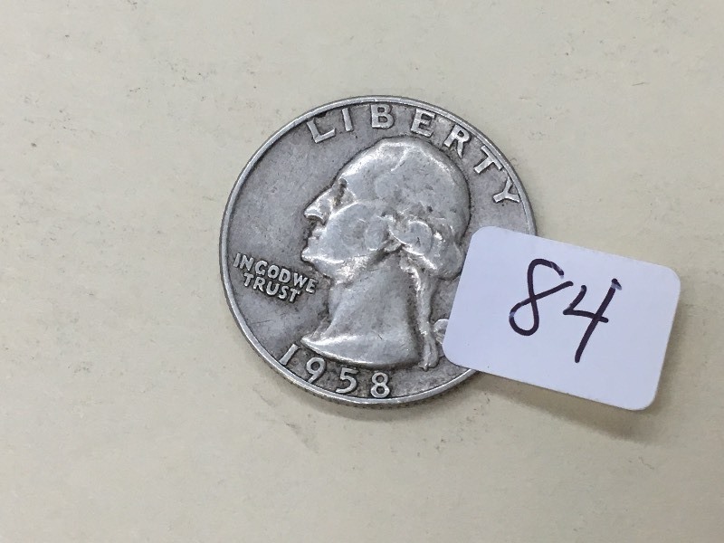 (1) 1958-D Washington Quarter ...