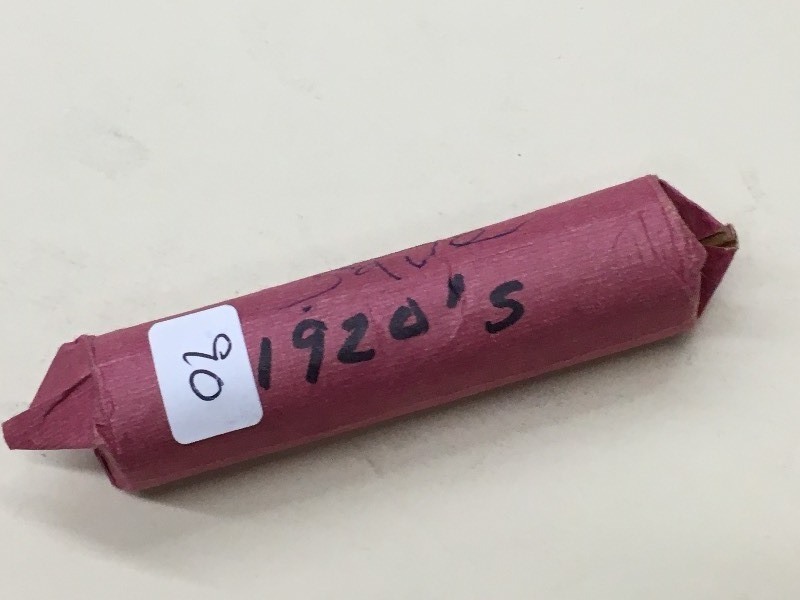 (1) Roll Of (50) 1920s Cents ...