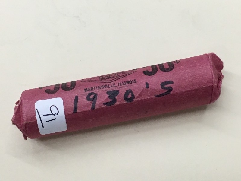 (1) Roll Of (50) 1930s Cents ...