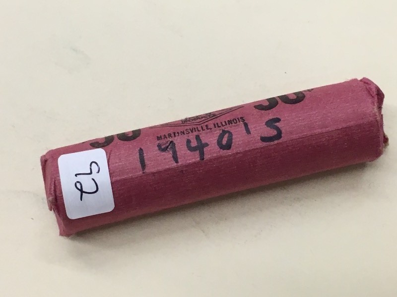 (1) Roll Of (50) 1940s Cents...