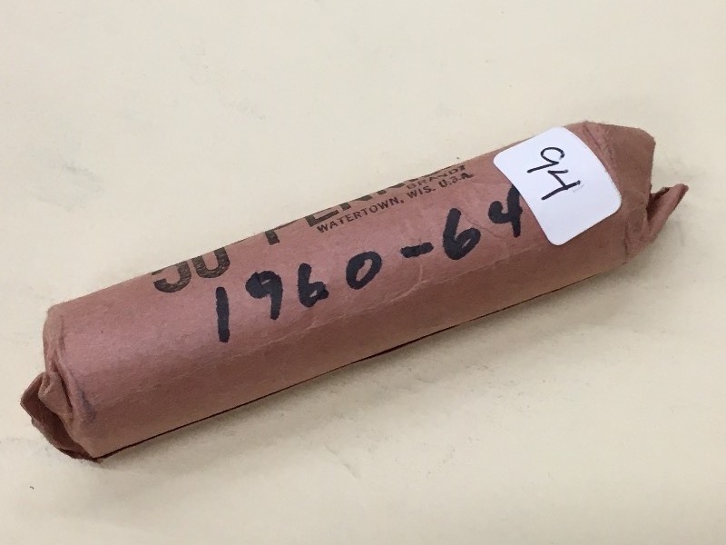 (1) Roll Of (50) 1960-1964 Cents ...