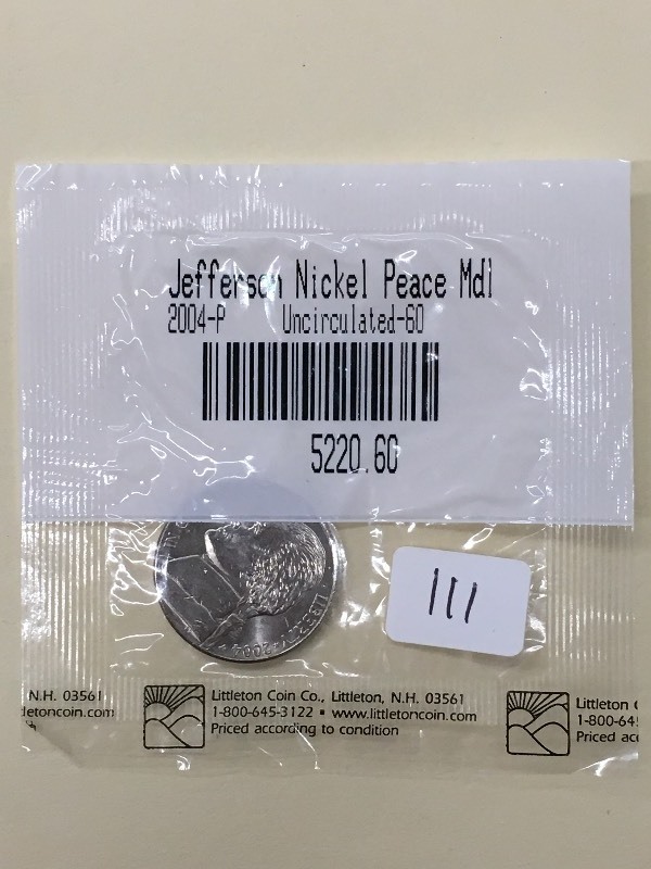 2004-P Unc Jefferson Nickel ...