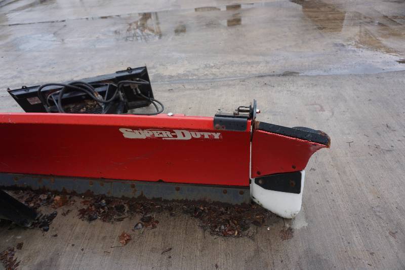 Boss Super TripEdge 8 Super-Duty Universal Mount Bobcat Skid Loader Skid Steer Snow Plow Attachment