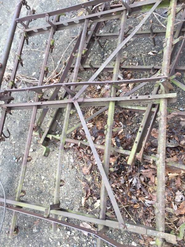 LAND RAKE LEVELER 2 SECTIONS AND BAR