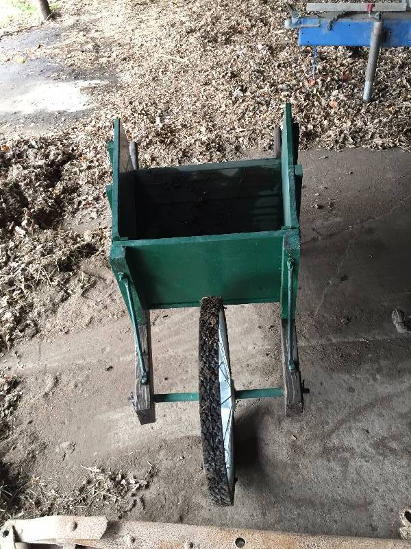 ANTIQUE WHEELBARROW VERY NICE