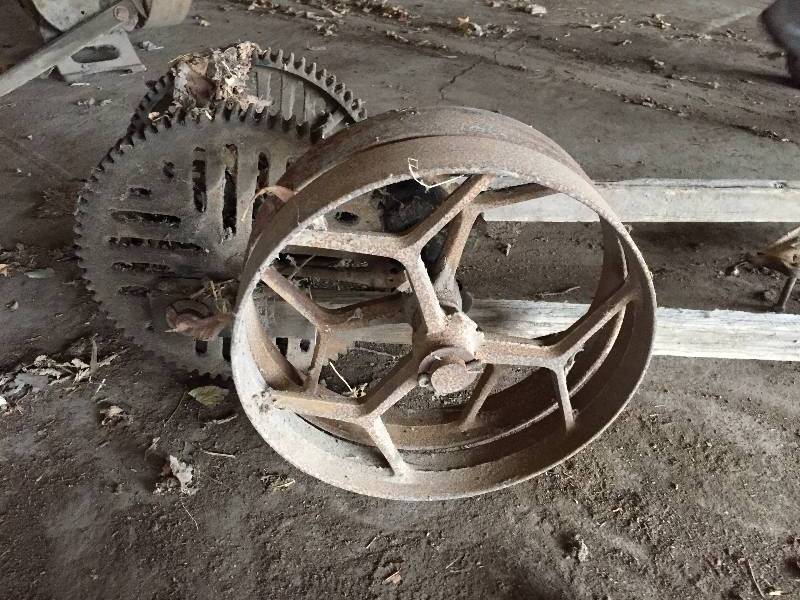 BELT DRIVEN GEAR REDUCTION�IN WORKING ORDER