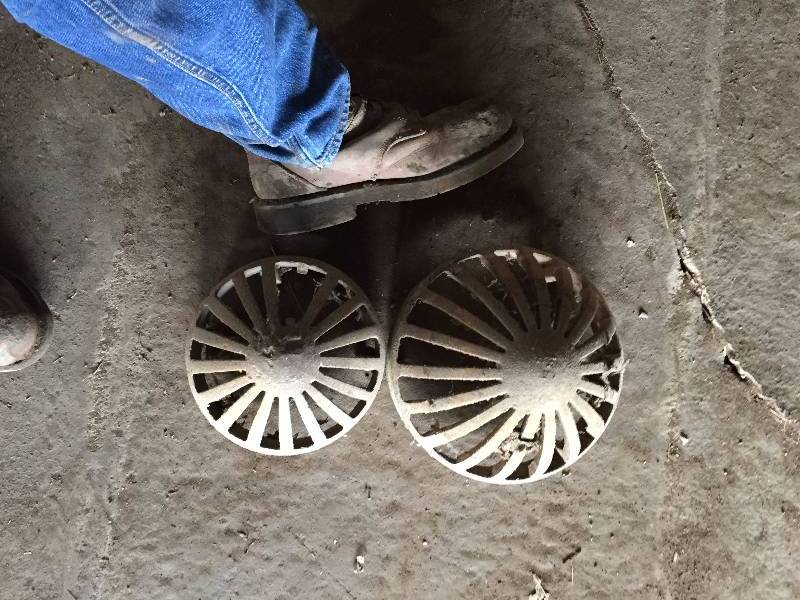 CAST IRON DRAIN COVERS