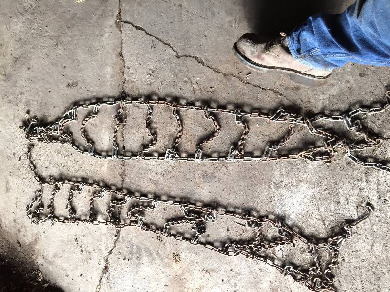 TIRE CHAINS FOR SMALL CAR