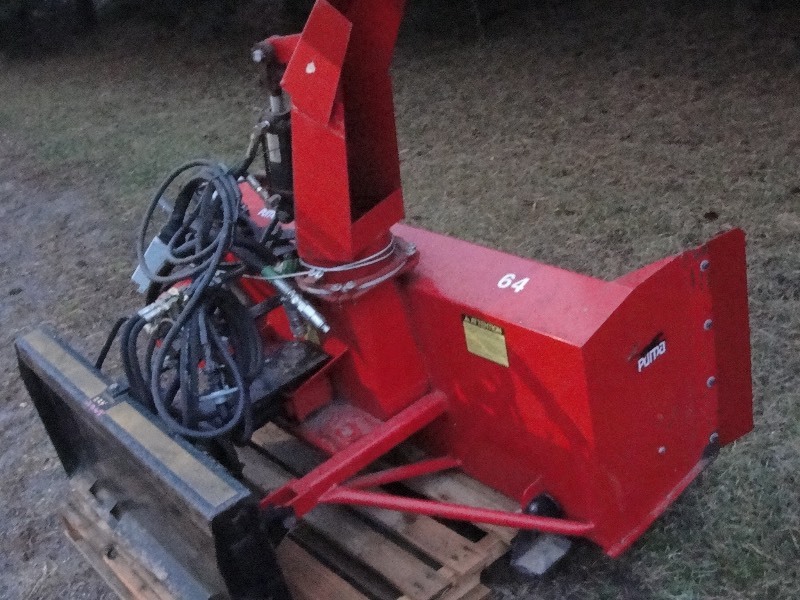 64 Puma Snowblower for skid steer