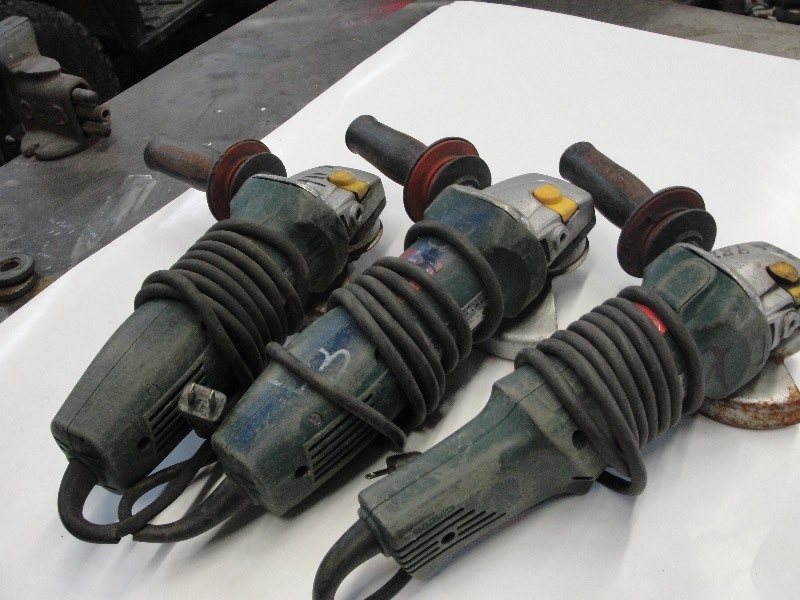 Set of 3 Metabo Grinders