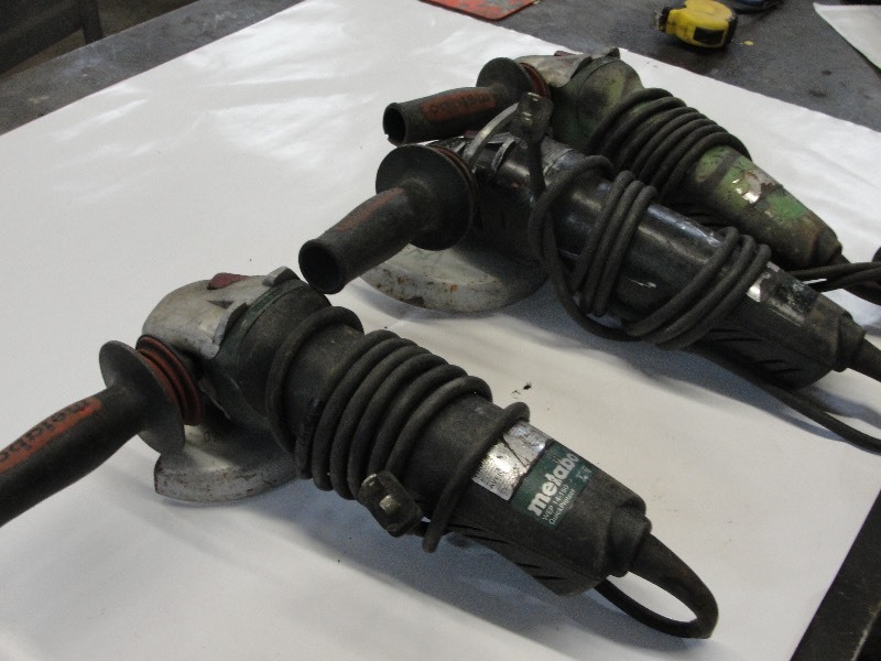 Set of Three 5 Metabo Grinders