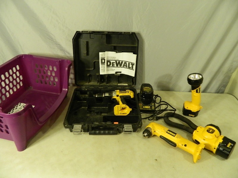 lot 36 image: Dewalt Cordless Tools