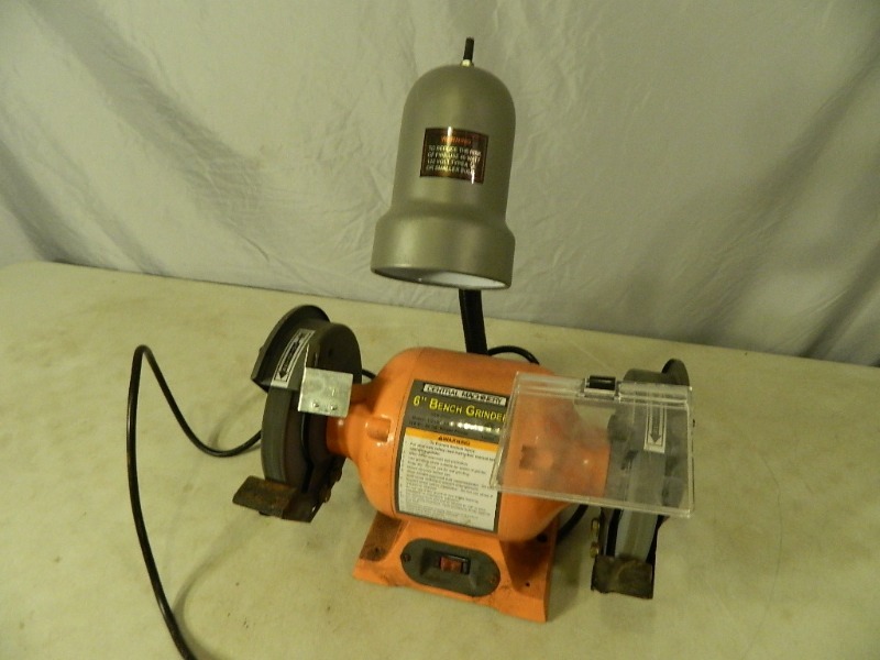 lot 42 image: 6 Inch Bench Grinder