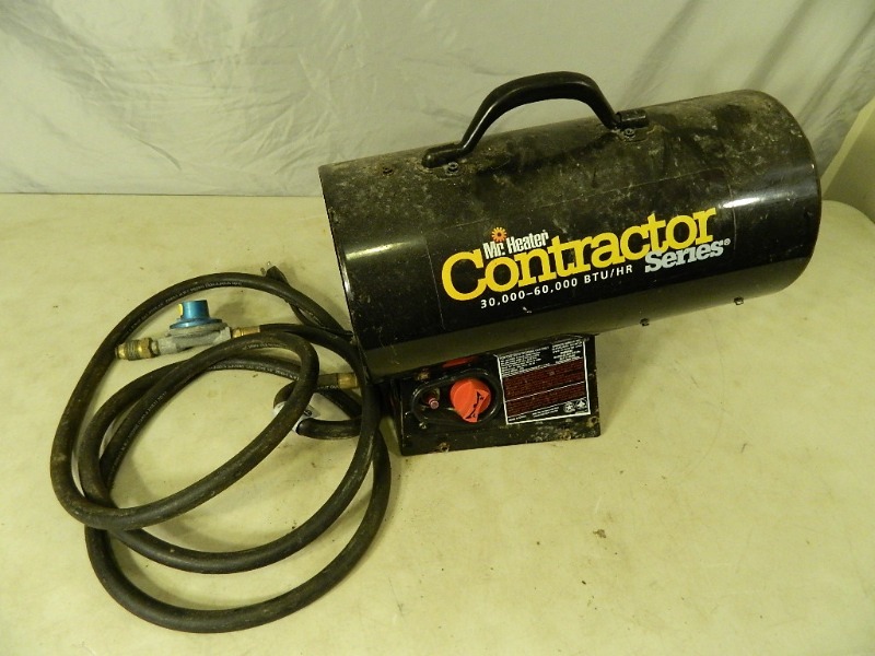 lot 56 image: Propane Torpedo Heater