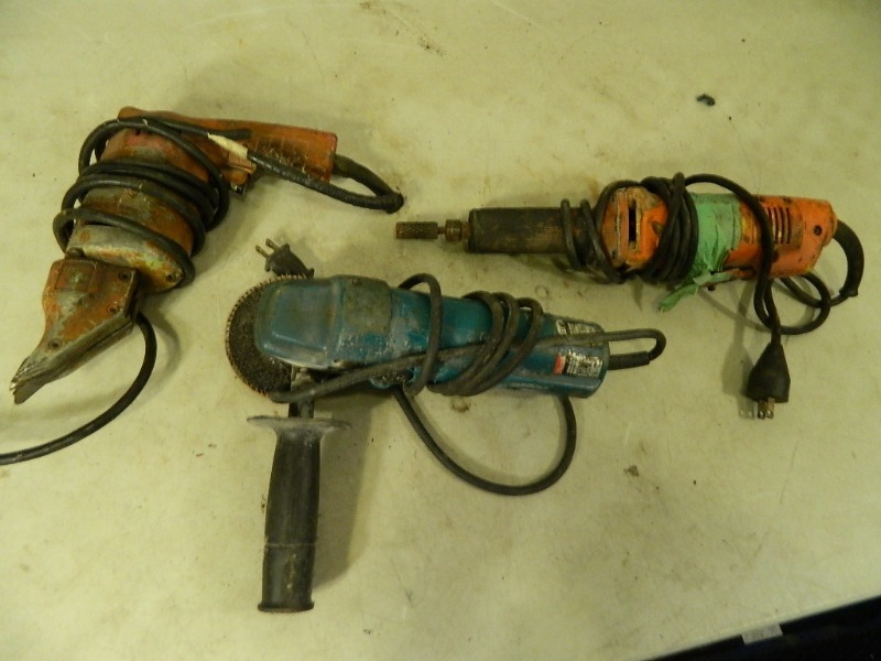 lot 64 image: Grinders and Metal Shear