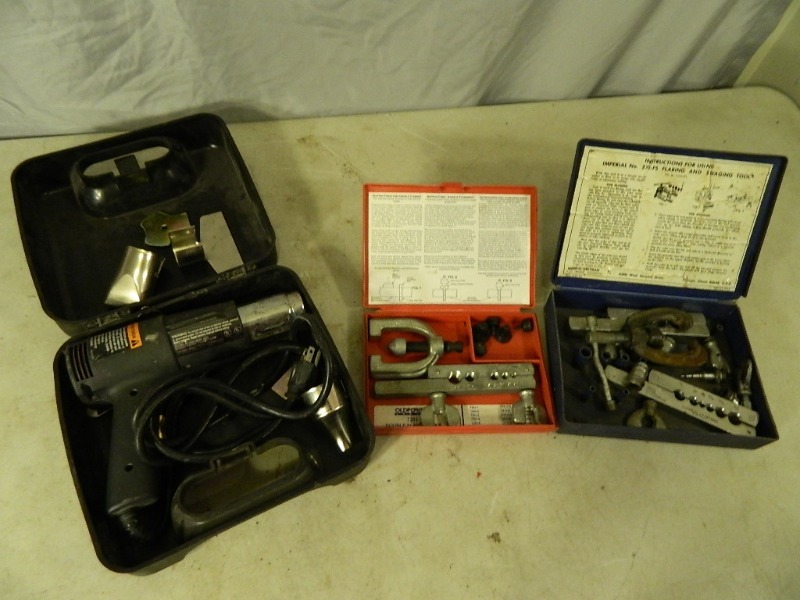 lot 80 image: Heat Gun, Flaring Tools