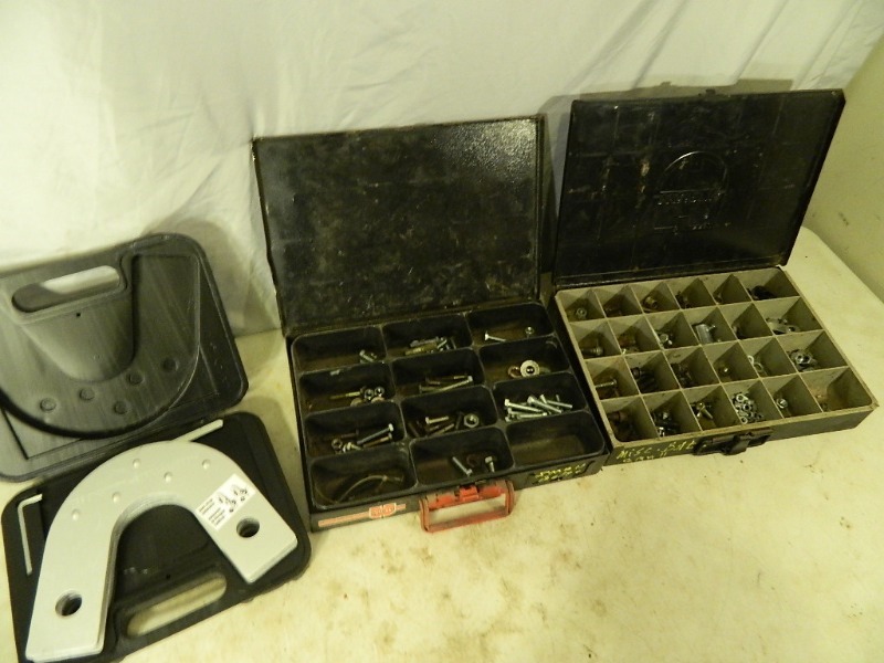 lot 100 image: Hardware Organizers with Contents