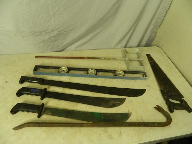 lot 152 image: Machetes, Tools, Etc