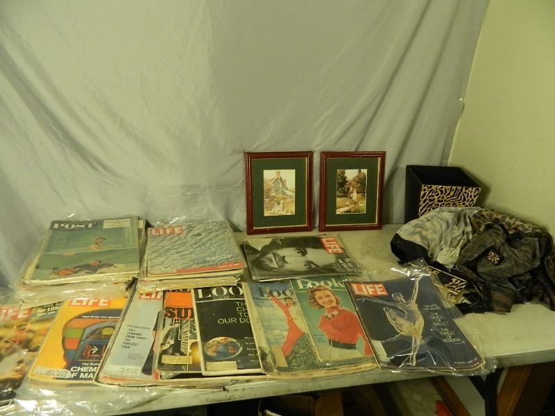 lot 247 image: Vintage Magazines, Decor, and More