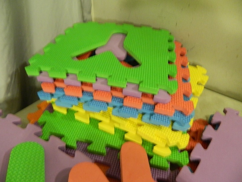lot 255 image: Letter Foam Puzzles and Playing Cards