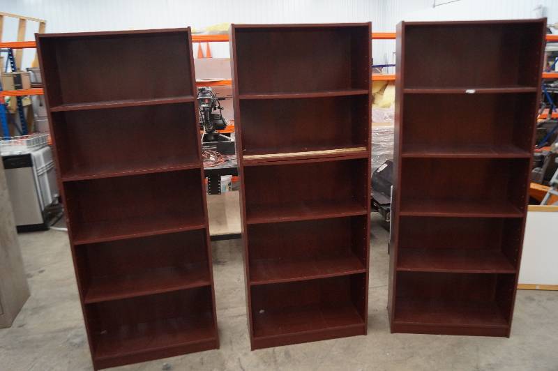 3 Bookshelves