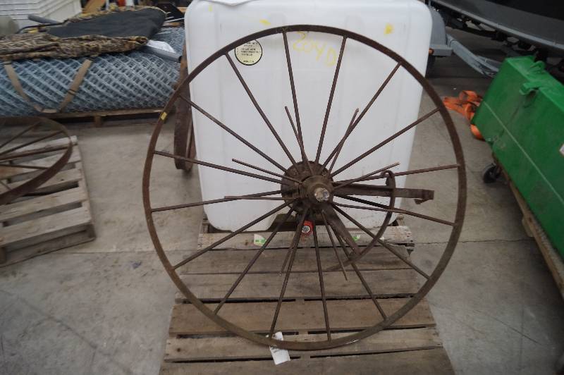 Vintage Steel Wheel