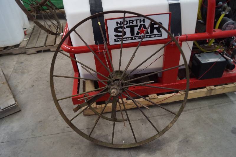 Vintage Steel Wheel