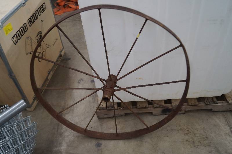 Vintage Steel Wheel