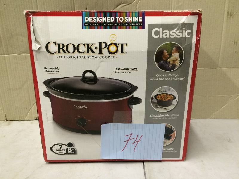 Crock Pot Red 7 QT