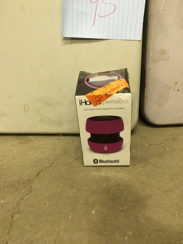 iHome wireless Bluetooth speaker